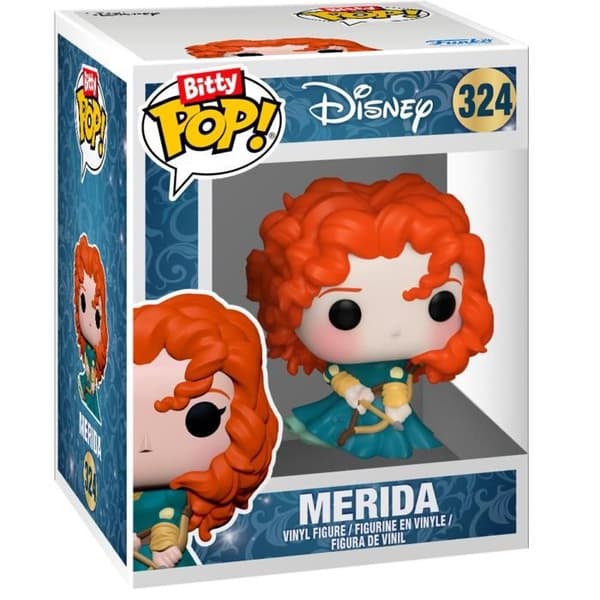 Paket med 4 Bitty Pop-figurer! Disney: Prinsessan Rapunzel