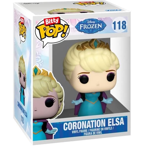 Paket med 4 Bitty Pop-figurer! Disney: Prinsessan Rapunzel