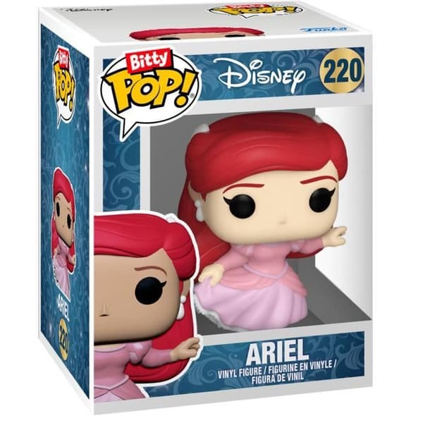 Paket med 4 Bitty Pop-figurer! Disney: Prinsessan Rapunzel
