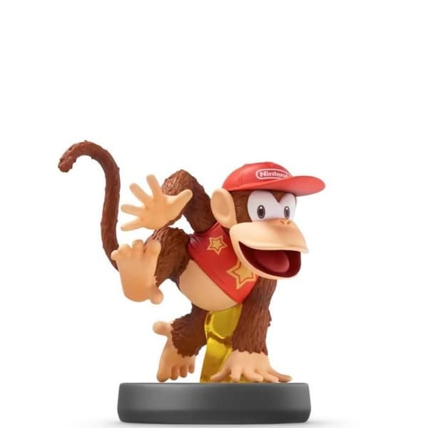 Amiibo Figur - Diddy Kong nr 14 • Super Smash Bros. Collection