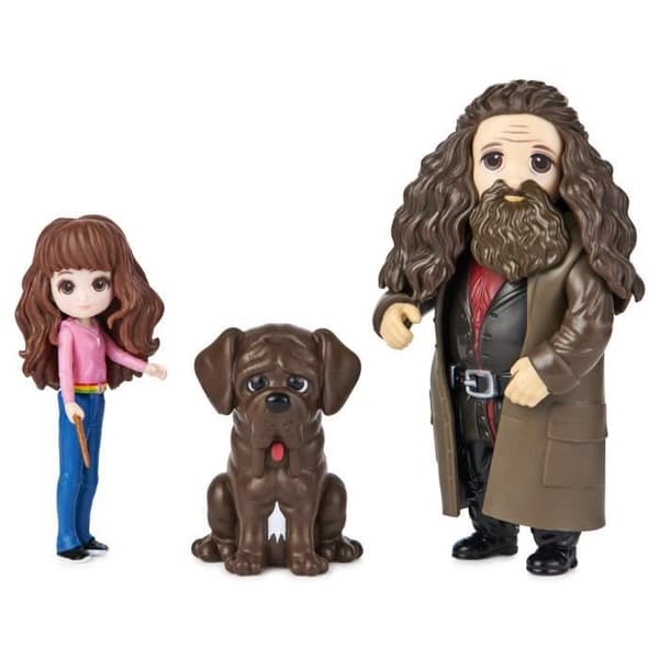 Harry Potter - Hermione &amp; Hagrid Magical Minis Friendship Pack - 6061833 - Actionfigurer och tillbehör - Wizard World