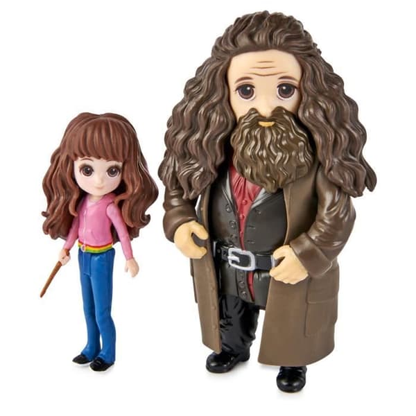 Harry Potter - Hermione &amp; Hagrid Magical Minis Friendship Pack - 6061833 - Actionfigurer och tillbehör - Wizard World