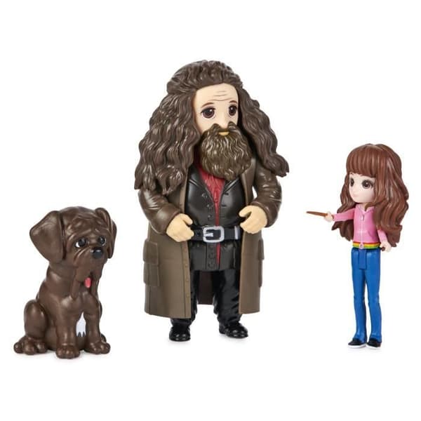 Harry Potter - Hermione &amp; Hagrid Magical Minis Friendship Pack - 6061833 - Actionfigurer och tillbehör - Wizard World