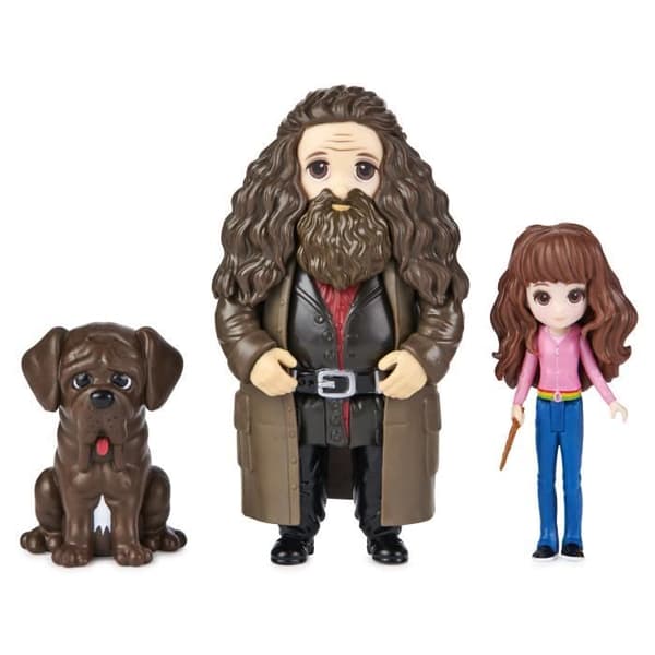 Harry Potter - Hermione &amp; Hagrid Magical Minis Friendship Pack - 6061833 - Actionfigurer och tillbehör - Wizard World