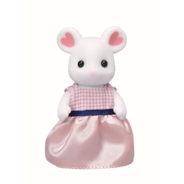 Sylvanian Marshmallow Mouse Family Figurine - SYLVANIAN FAMILIES - 5308 - Ledad och klädd - Blandad