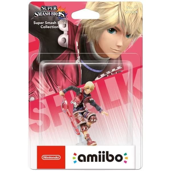 Amiibo Figur - Shulk N°25 • Super Smash Bros. Collection