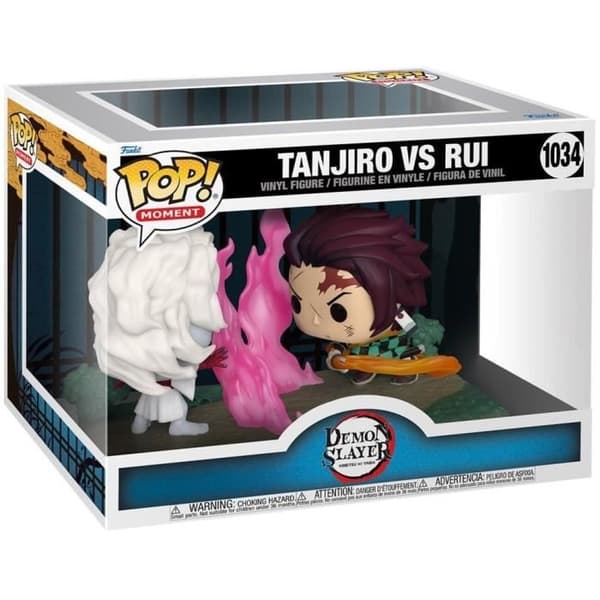Funko Pop! Moment: Demon Slayer - Tanjiro vs. Rui