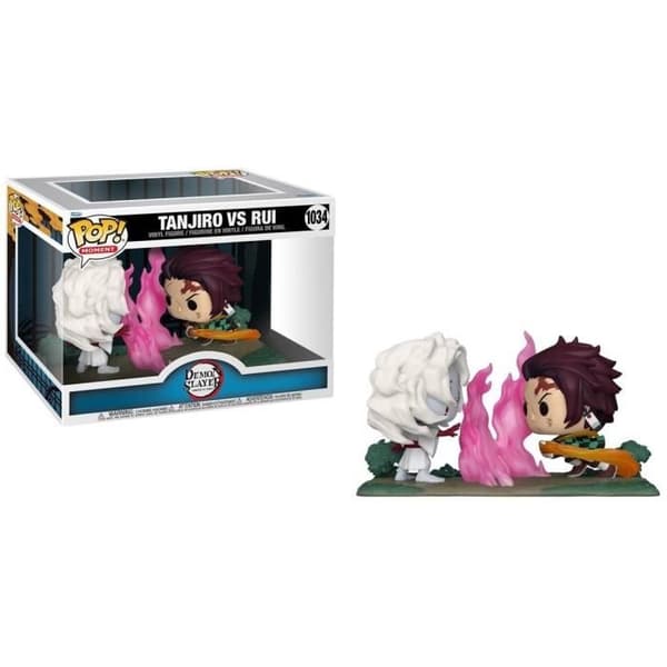 Funko Pop! Moment: Demon Slayer - Tanjiro vs. Rui