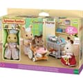 Miniatyrbild 7 av 7: Miniatyrfigurer - SYLVANIAN FAMILIES - Sjuksköterskan och tillbehör för att ta hand om och mata patienter