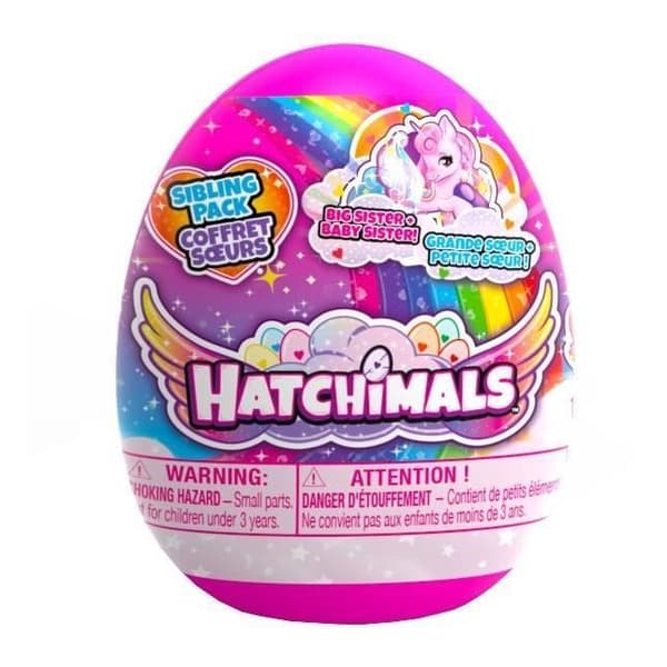 Hatchimals - Surprise Family 2-pack 1 tonåring + 1 baby (slumpmässig modell)