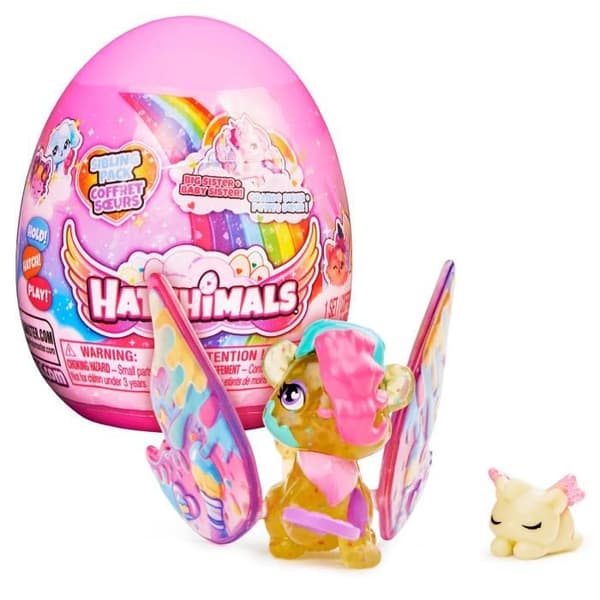 Hatchimals - Surprise Family 2-pack 1 tonåring + 1 baby (slumpmässig modell)