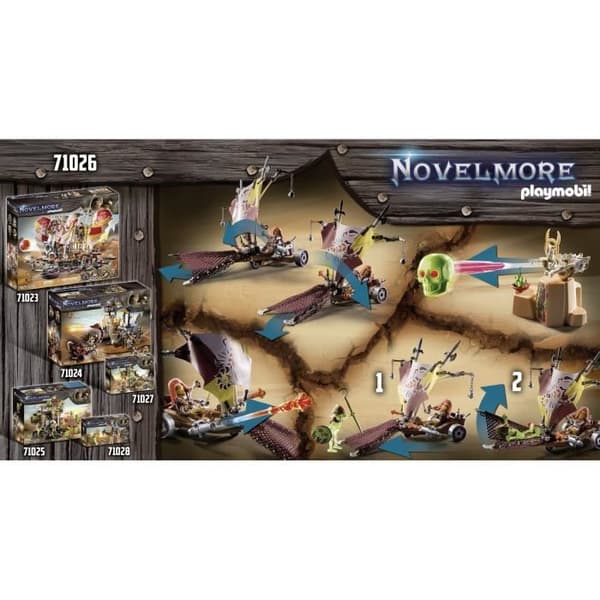 PLAYMOBIL 71026 Novelmore Sal'ahari Sands