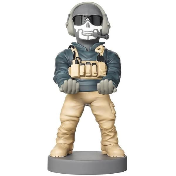 Call of Duty WWII Ghost Figure - Hållare och laddare för handkontroll och smartphone - Utsökt spel Multifärg