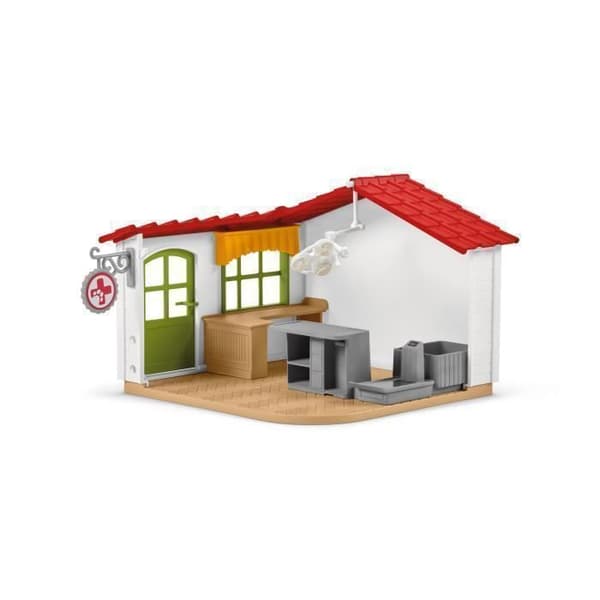 SCHLEICH veterinärövningslåda med djur - Farm World-sortiment - Modell 42502