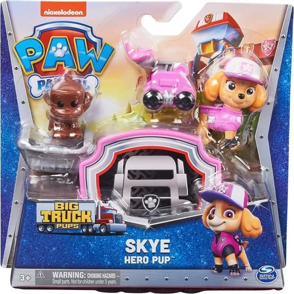 Toy - Spin Master - Paw Patrol Big Truck Pups Hero Pups Stella - Mixed - Outdoor - Rosa