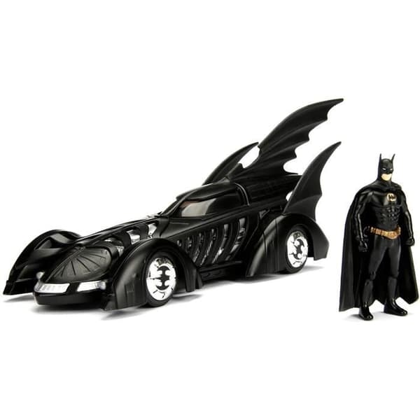 Batmobile Toy 1995 Batman Forever 1:24 - JADA - Figur medföljer