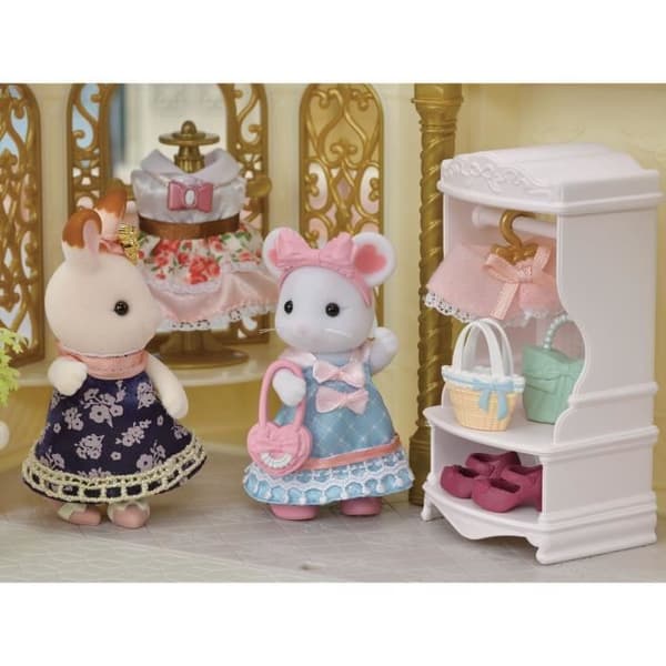 Miniatyrfigurer - SYLVANIAN FAMILIES - 5540 - Moderesväskan och storasyster marshmallowmus