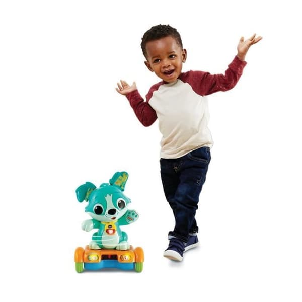VTECH BABY - Titou, Mon Toutou Hoverboard - Busig hund med 3 hjul - Batterier ingår - 12 till 36 månader
