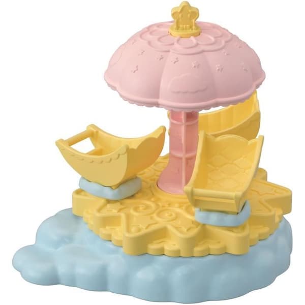 Miniatyrfigurer - SYLVANIAN FAMILIES - Den stjärnklara karusellen med baby panda