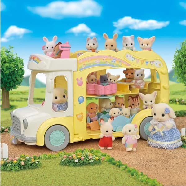 SYLVANIAN FAMILIES 5744 - Bussen och dess lekplats