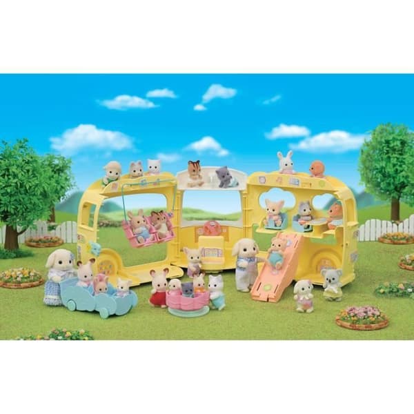 SYLVANIAN FAMILIES 5744 - Bussen och dess lekplats