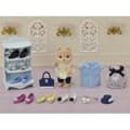 Miniatyrbild 3 av 9: Miniatyrfigurer - SYLVANIAN FAMILIES - Moderesväskan och storasyster Caramel dog