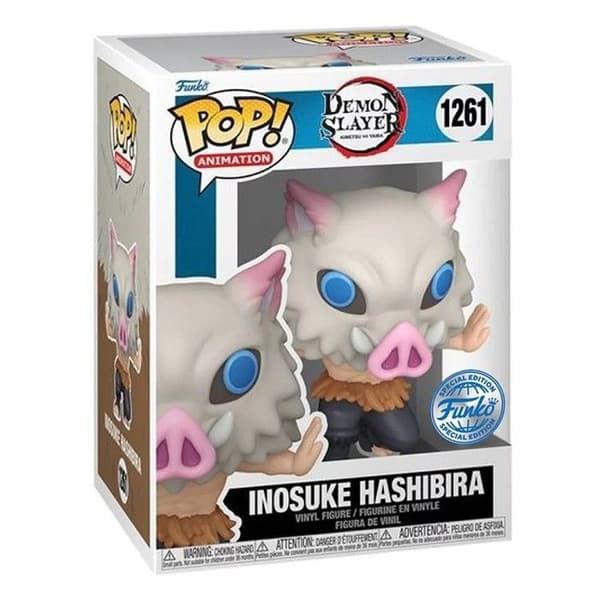 Figurine Funko Pop - Demon Slayer - Inosuke - 7:e Form - 2 års garanti - Blandet
