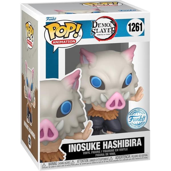 Figurine Funko Pop - Demon Slayer - Inosuke - 7:e Form - 2 års garanti - Blandet
