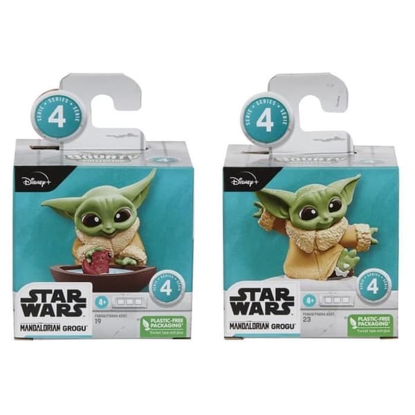 Star Wars The Mandalorian Grogu-figurer - 2-pack - HASBRO - För barn från 4 år och uppåt