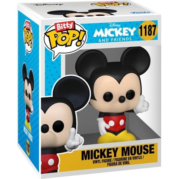 Bitty Pop! Disney - Långben - Paket med 4 - Blå - Vuxen - Unisex