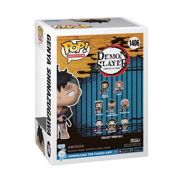 Funko Pop! Animation: Demon Slayer - Genya - Flerfärgad - Blandat