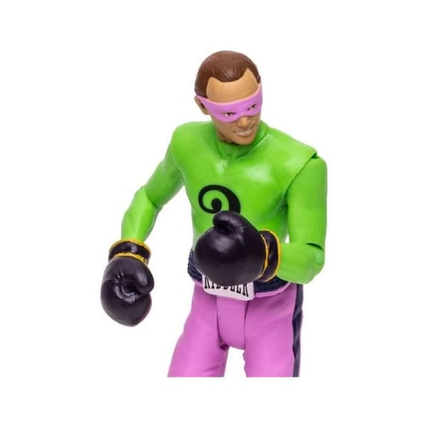 Batman 66 The Riddler in Boxing Gloves Figure - McFarlane Toys - DC Retro