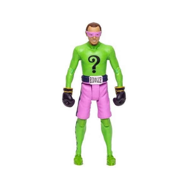 Batman 66 The Riddler in Boxing Gloves Figure - McFarlane Toys - DC Retro