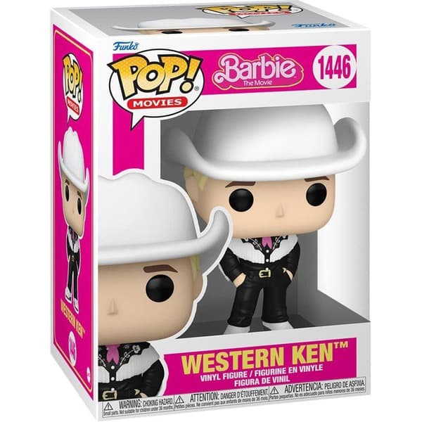Funko Pop! Filmer Barbie Western Ken - Flerfärgad - Pop! Vinyl - Mixed Collection från 3 år