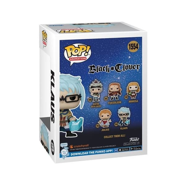 Figurin - FUNKO - Svart klöver - Klaus - 9 cm - Pop!