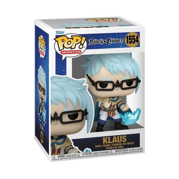 Figurin - FUNKO - Svart klöver - Klaus - 9 cm - Pop!