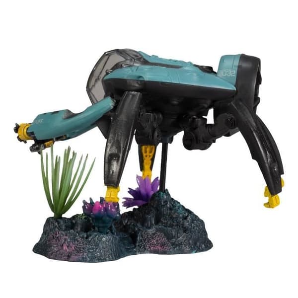 Avatar 2 The way of water ledad figur - Crabsuit deluxe box set MCFARLANE TOYS