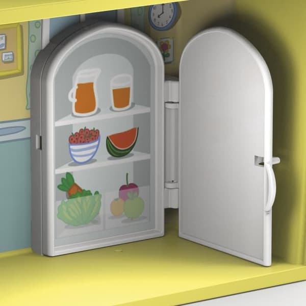 Peppa Pig Peppas familjehus, leksak för förskolebarn, inklusive figur och 6 tillbehör, från 3 år och uppåt