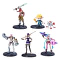 Miniatyrbild 3 av 6: League of Legends - Box med 5 10 cm ledade figurer - Heimerdinger, Vi, Ekko, Jinx och Caitlyn - Med tillbehör