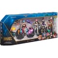 Miniatyrbild 1 av 6: League of Legends - Box med 5 10 cm ledade figurer - Heimerdinger, Vi, Ekko, Jinx och Caitlyn - Med tillbehör
