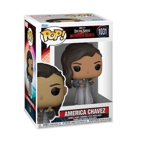 Funko Figurine Pop Marvel Doctor Strange i Multiverse of Madness America Chavez i Kappa - 0889698624060