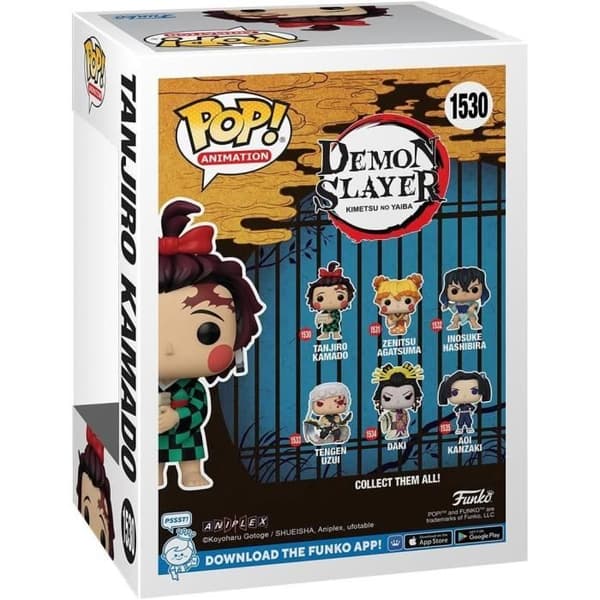 Figur - FUNKO - Tanjiro No 1530 - Flerfärgad - Vinyl - 10 cm