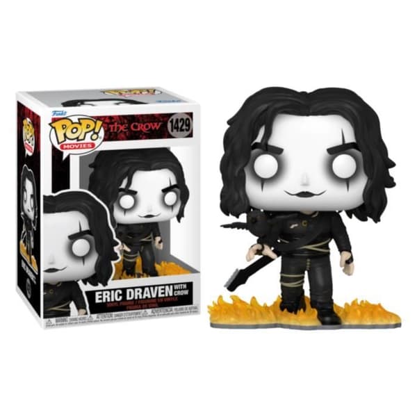 Funko Pop! The Crow - Eric Draven med Crow 1429