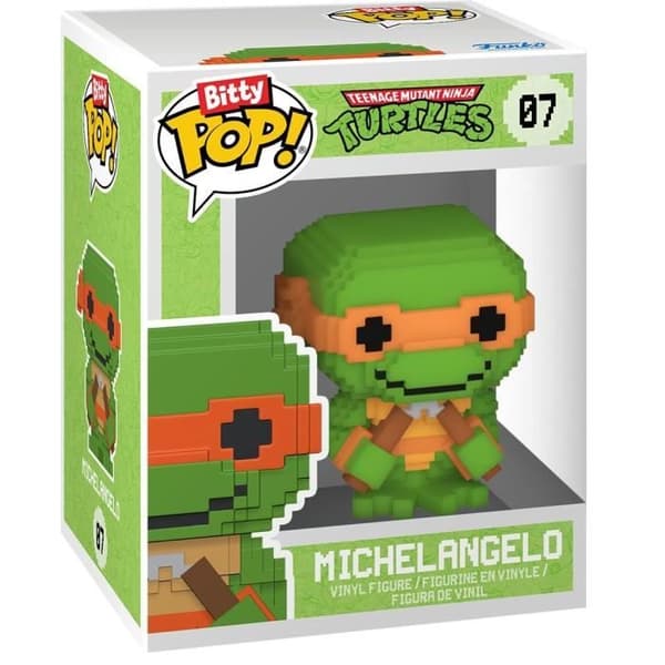 Bitty Pop! - Ninja Turtles - Paket med 4 1 slumpmässigt