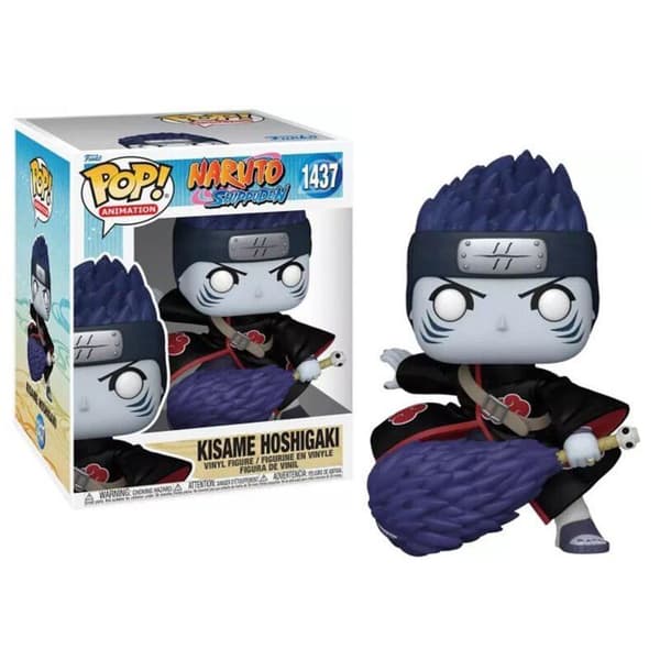 Figurine - Funko - Naruto Shippuden - Kisame - Super Stora Pop! - Grå