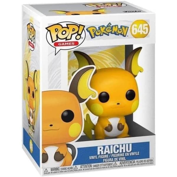 Funko Pop Pokémon Figur: Raichu [645] - FUNKO - Raichu - Figur - Blandad - Orange - Pokémon