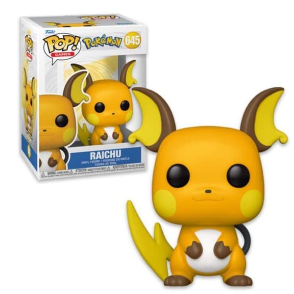 Funko Pop Pokémon Figur: Raichu [645] - FUNKO - Raichu - Figur - Blandad - Orange - Pokémon