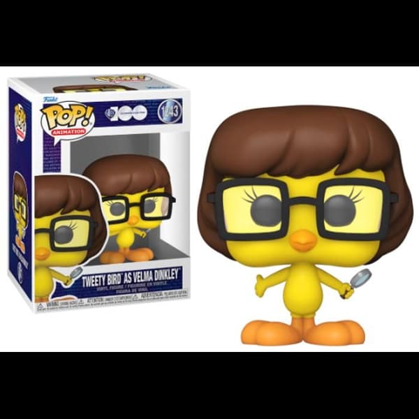 POP! Hanna-Barbera - FUNKO - Tweety as Velma - Vit - Inomhus - 3 år - Blandat