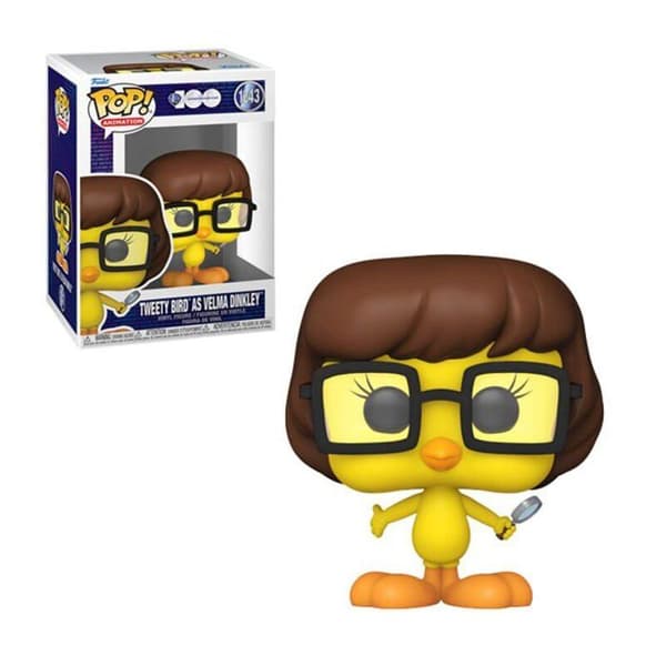 POP! Hanna-Barbera - FUNKO - Tweety as Velma - Vit - Inomhus - 3 år - Blandat