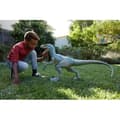 Miniatyrbild 3 av 5: JURASSIC WORLD Super Colossal Velociraptor Blue Dinosaur Figur 90cm